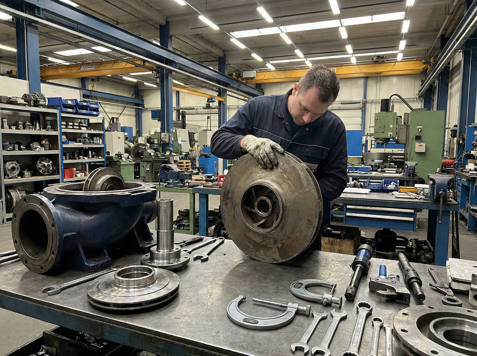 Pump Repair & Rebuild — Kelsey Machine Services