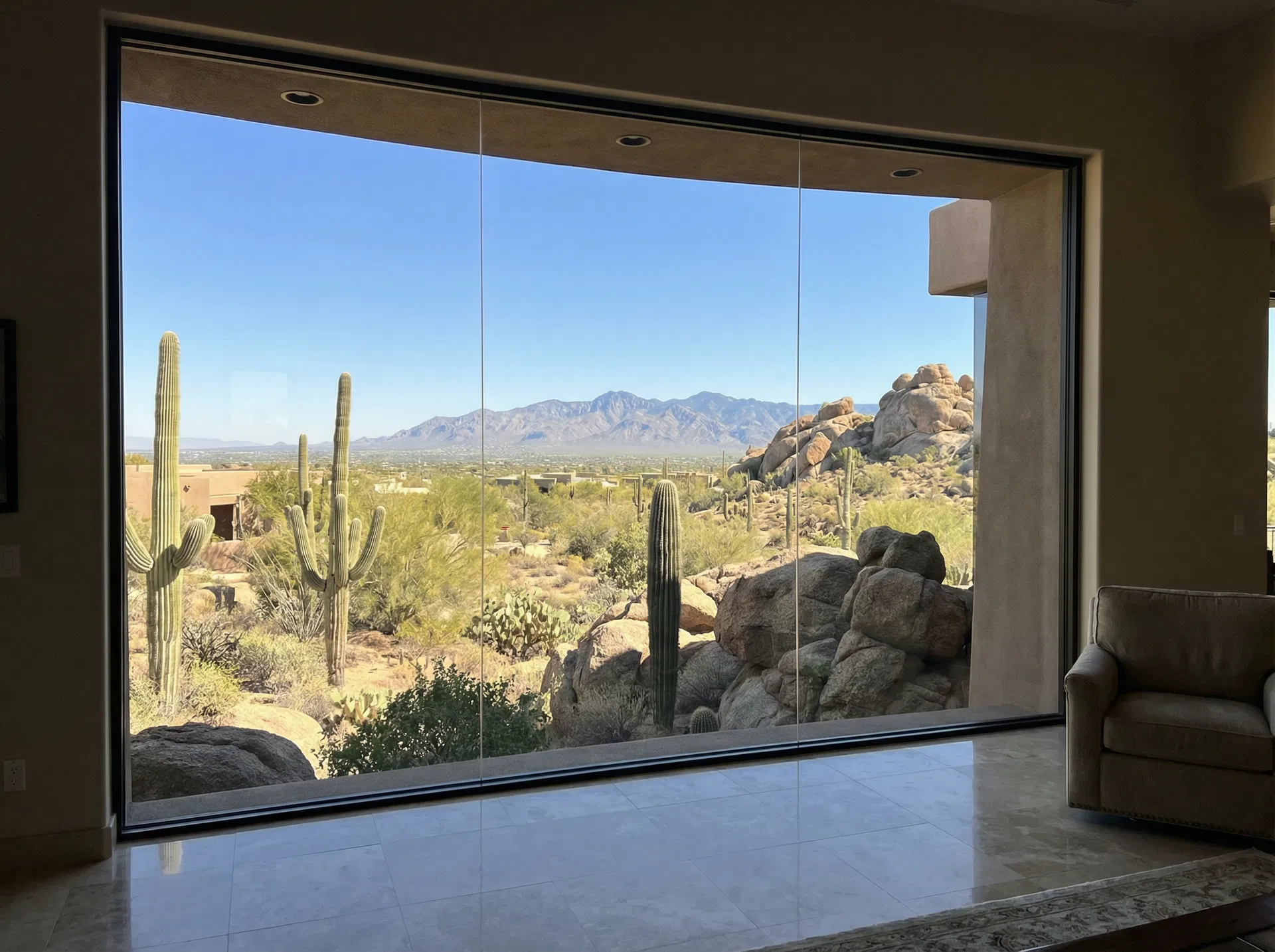 Desert View Picture Window after