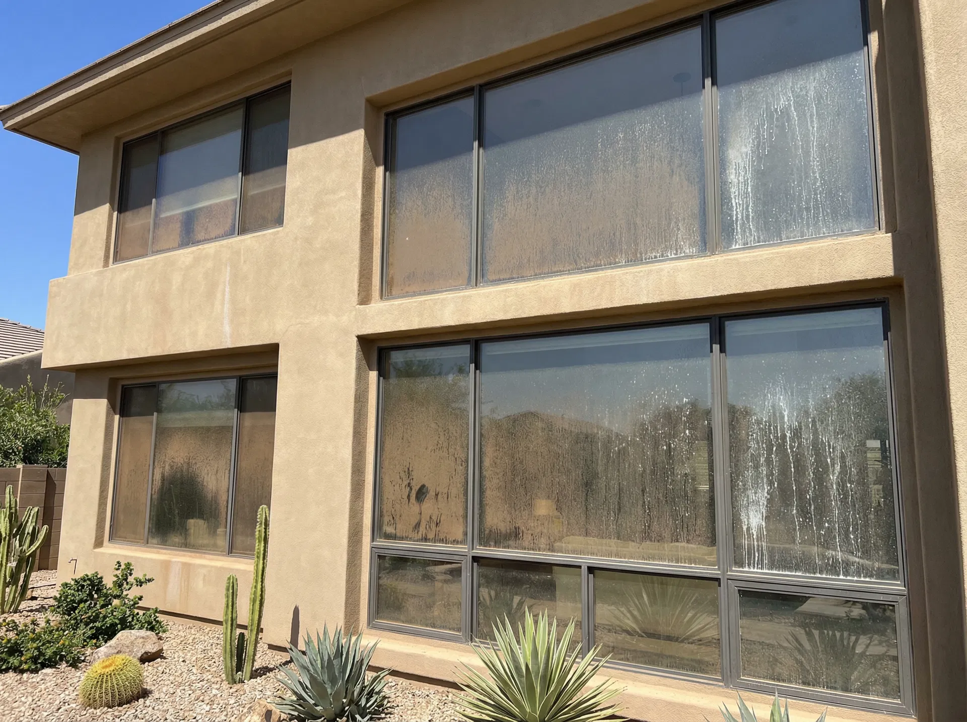 Two-Story Exterior before