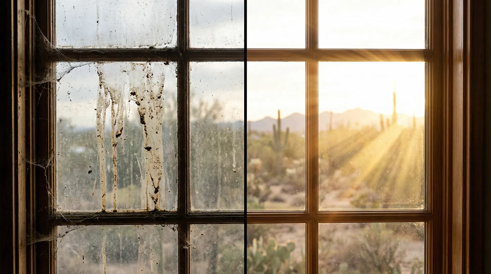 After window cleaning