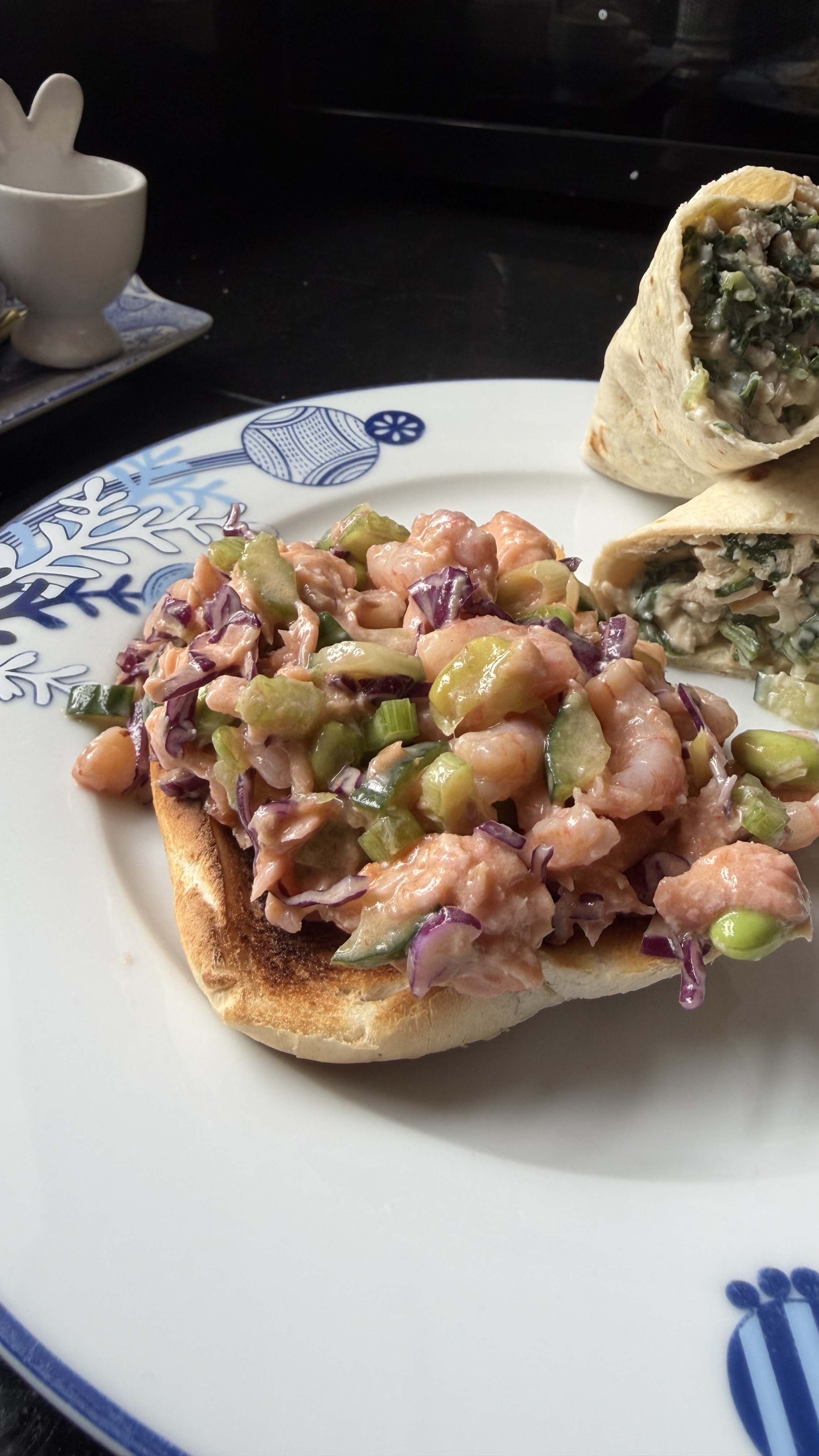 Asian Poke-Style Prawn & Salmon Smash