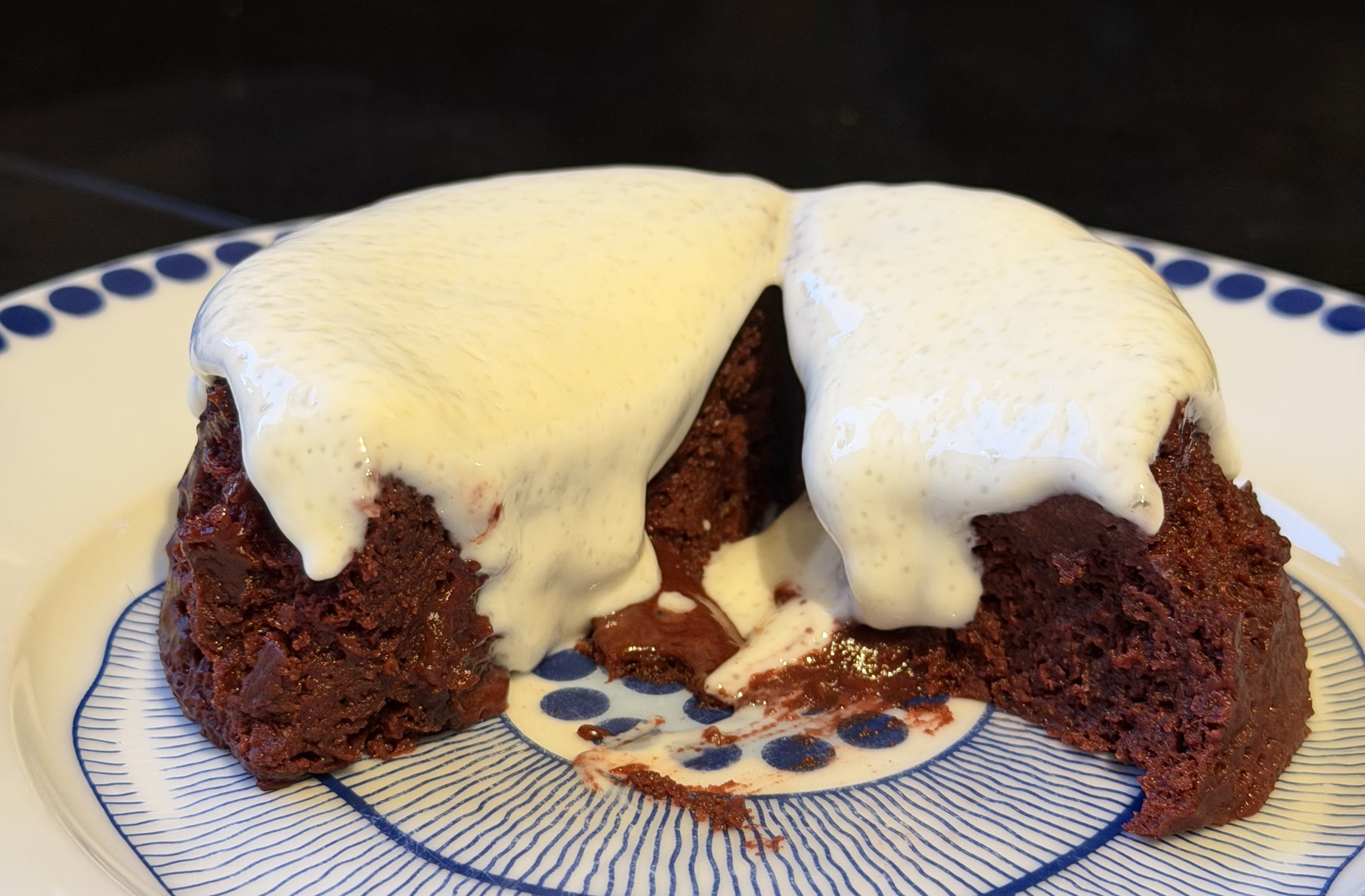 Red Velvet Protein Mug Cake