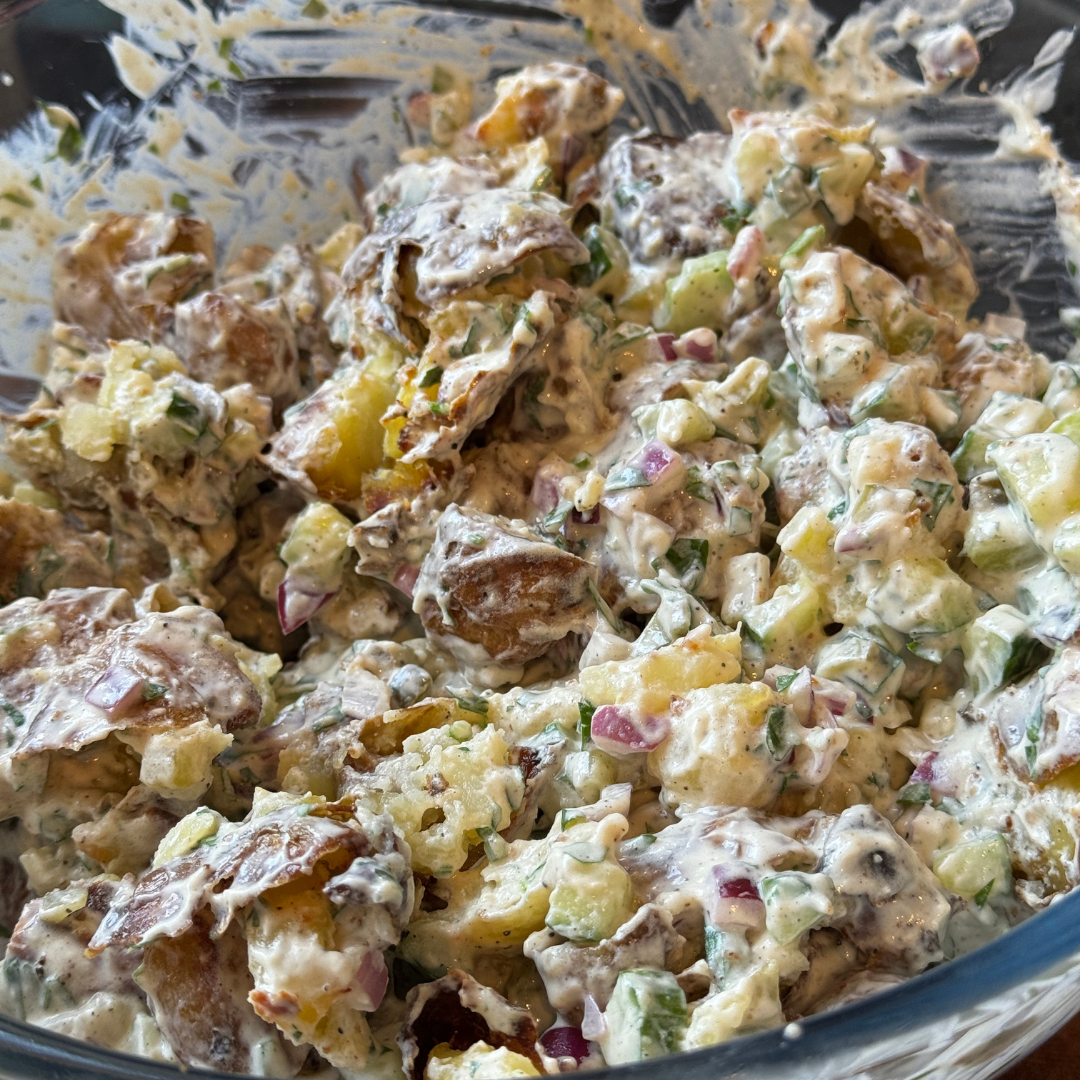 Crispy Potato Salad