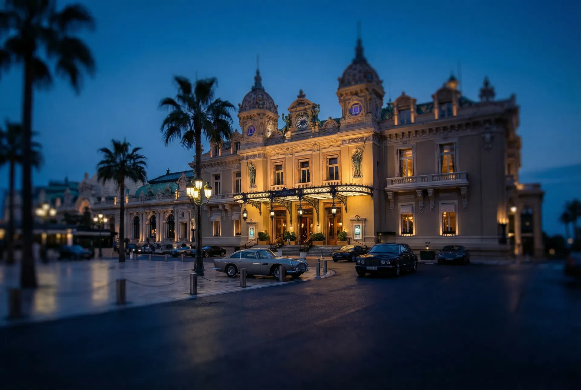 Casino de Monte-Carlo at twilight