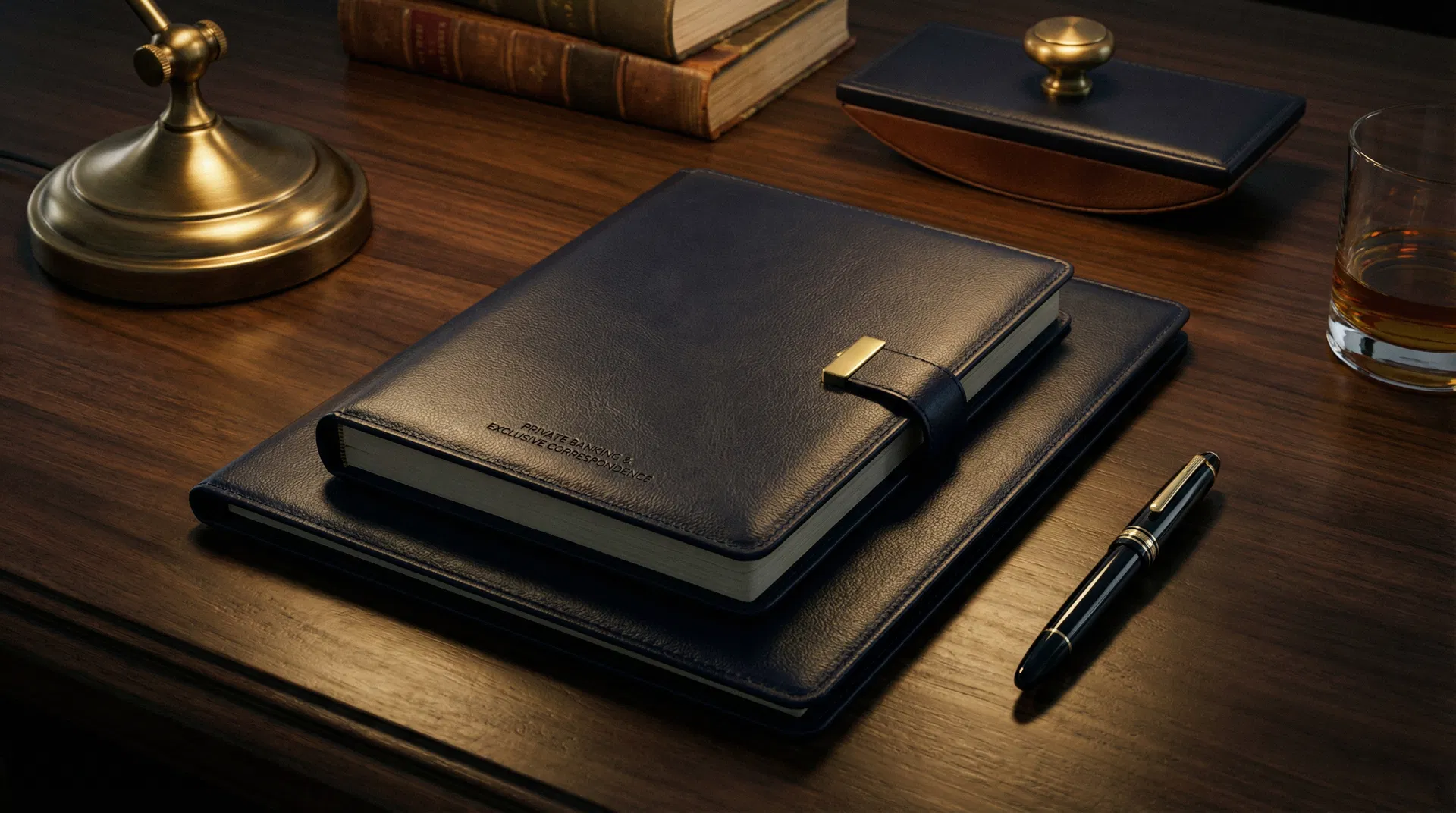 Premium leather journal
