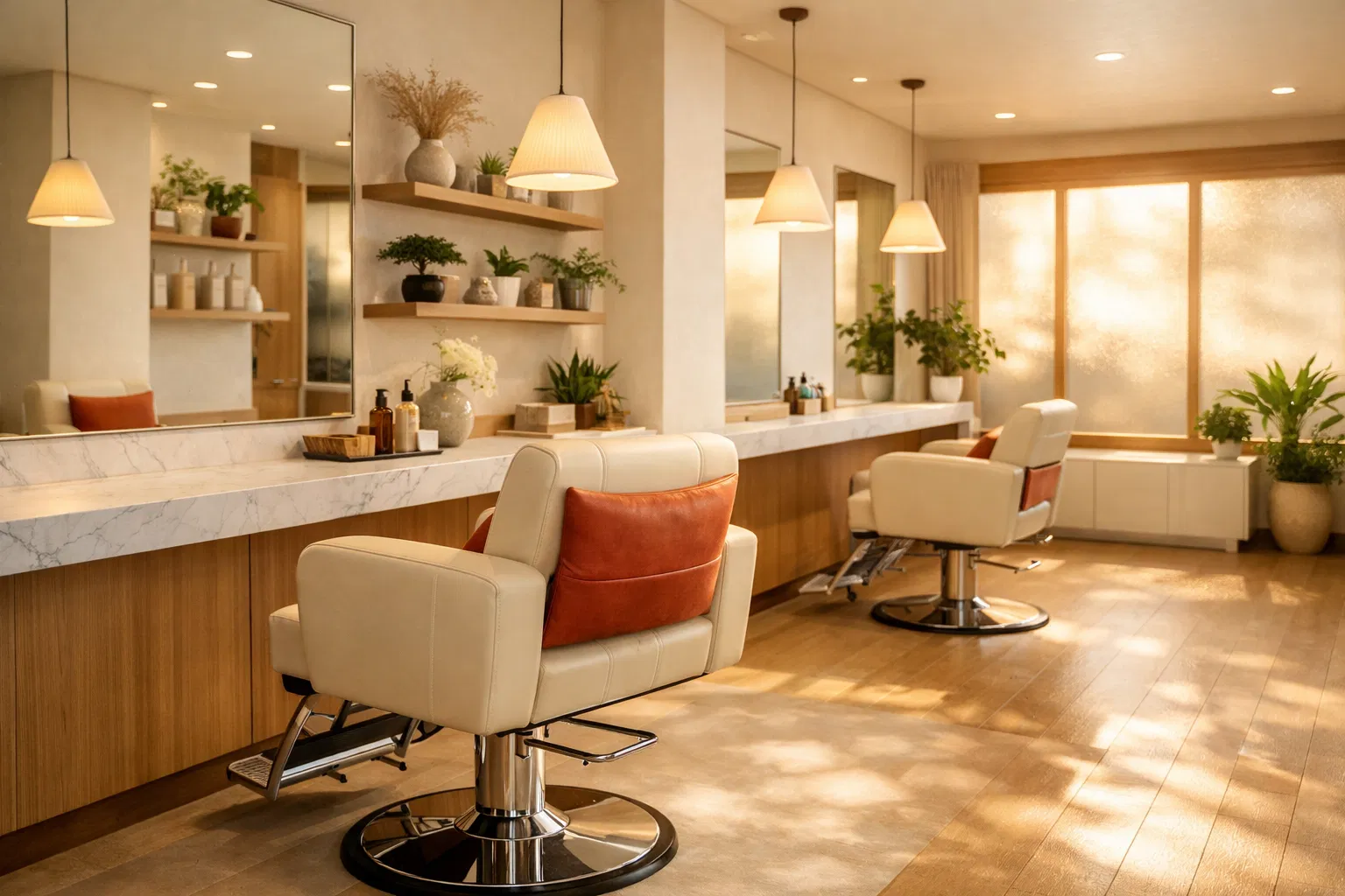 仙台の美容室内観