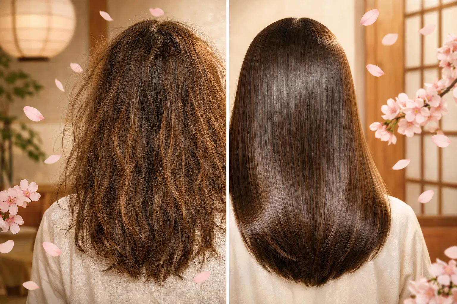 ヘアエステ ビフォーアフター