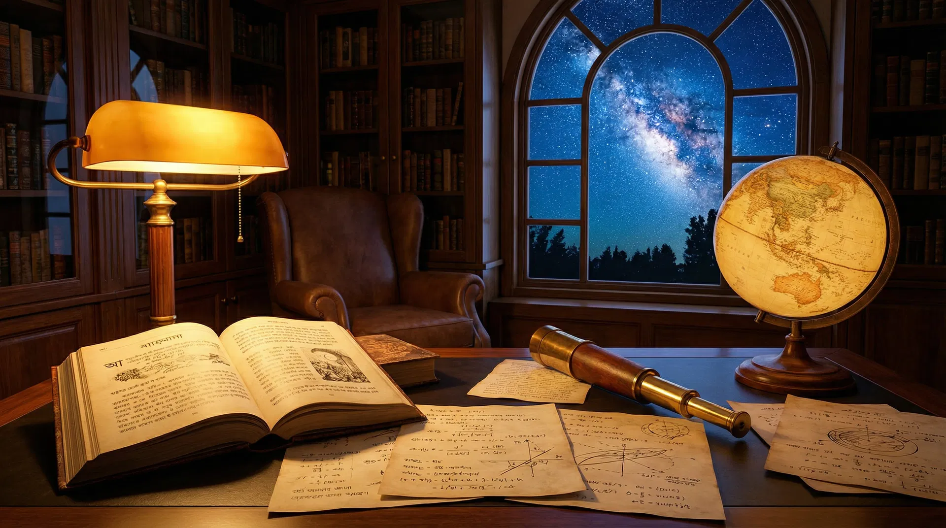 জ্ঞান ও বিজ্ঞান ব্যানার