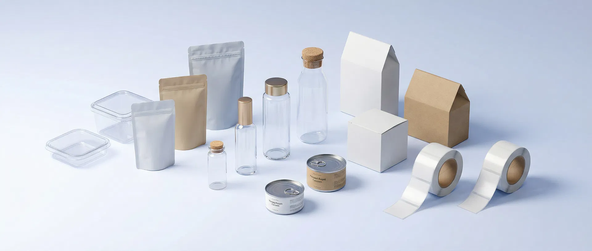 Various packaging products