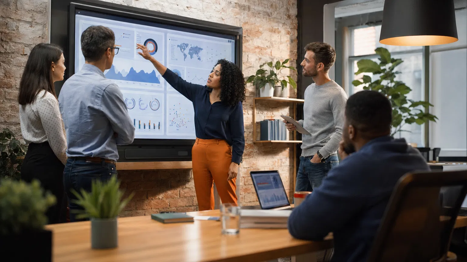 Equipe LOGIOS trabalhando em soluções educacionais