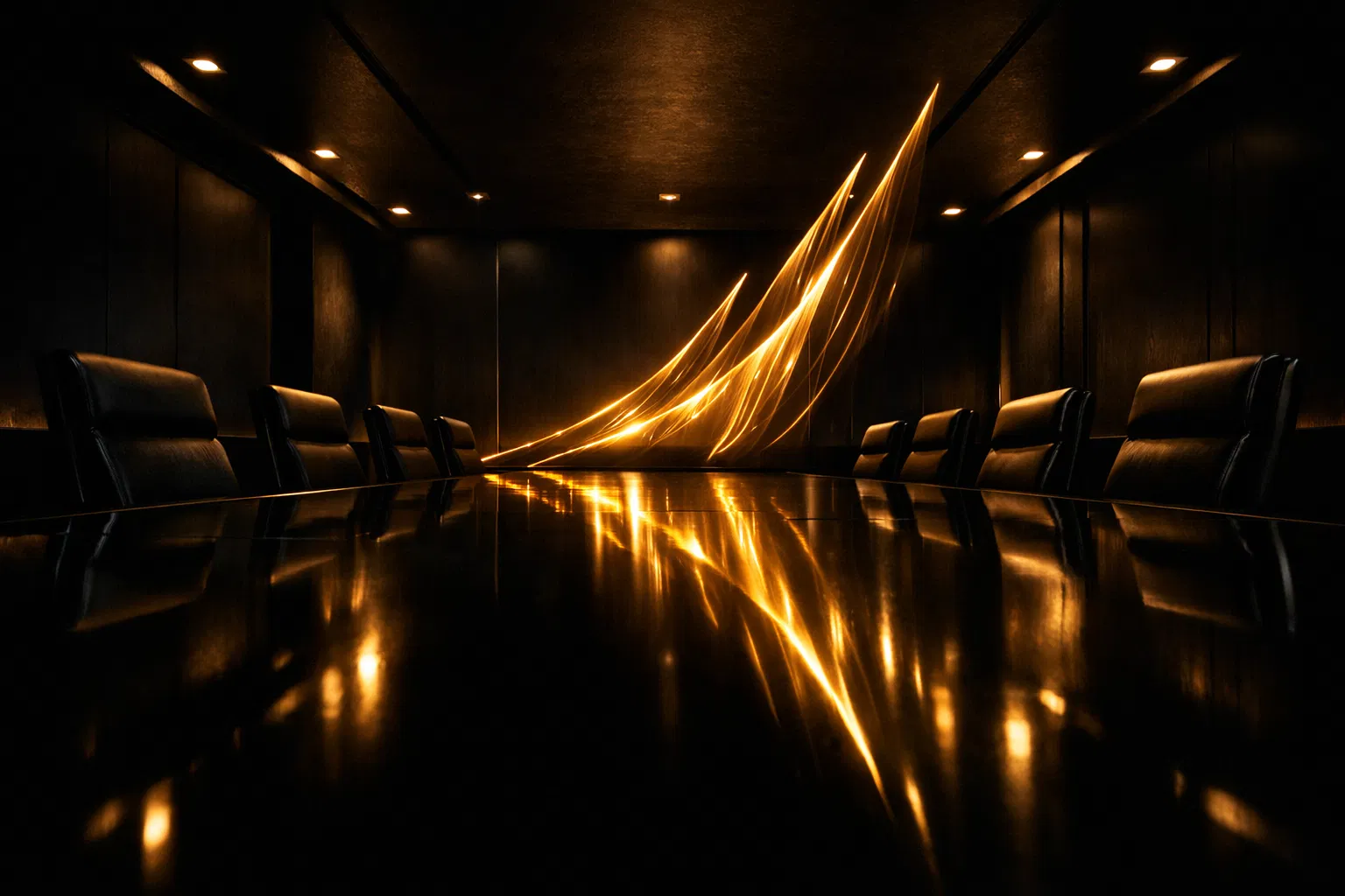 DU Processos Estratégicos — Sala de reunião executiva