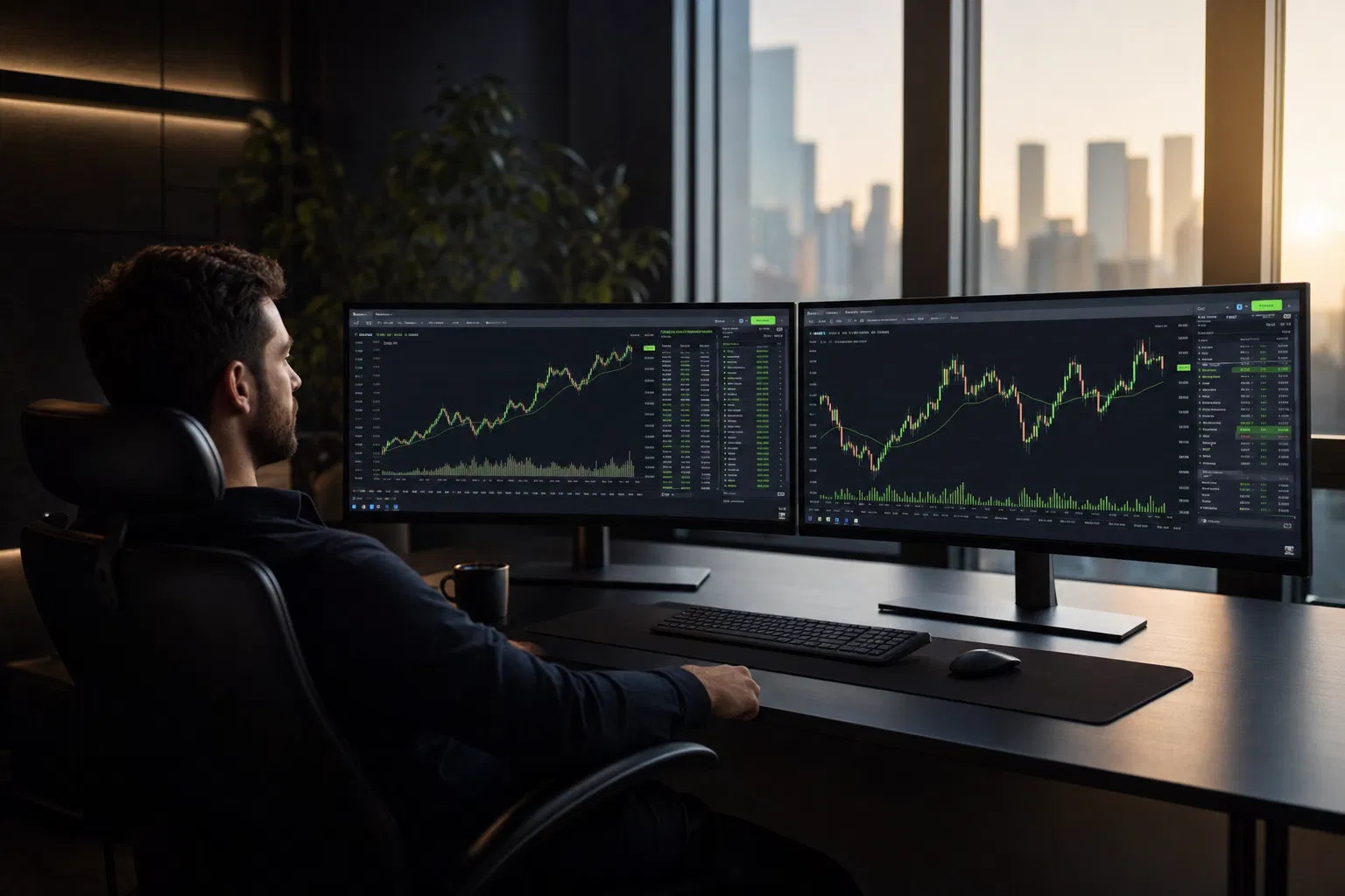 Prepared trader — ready for any market condition