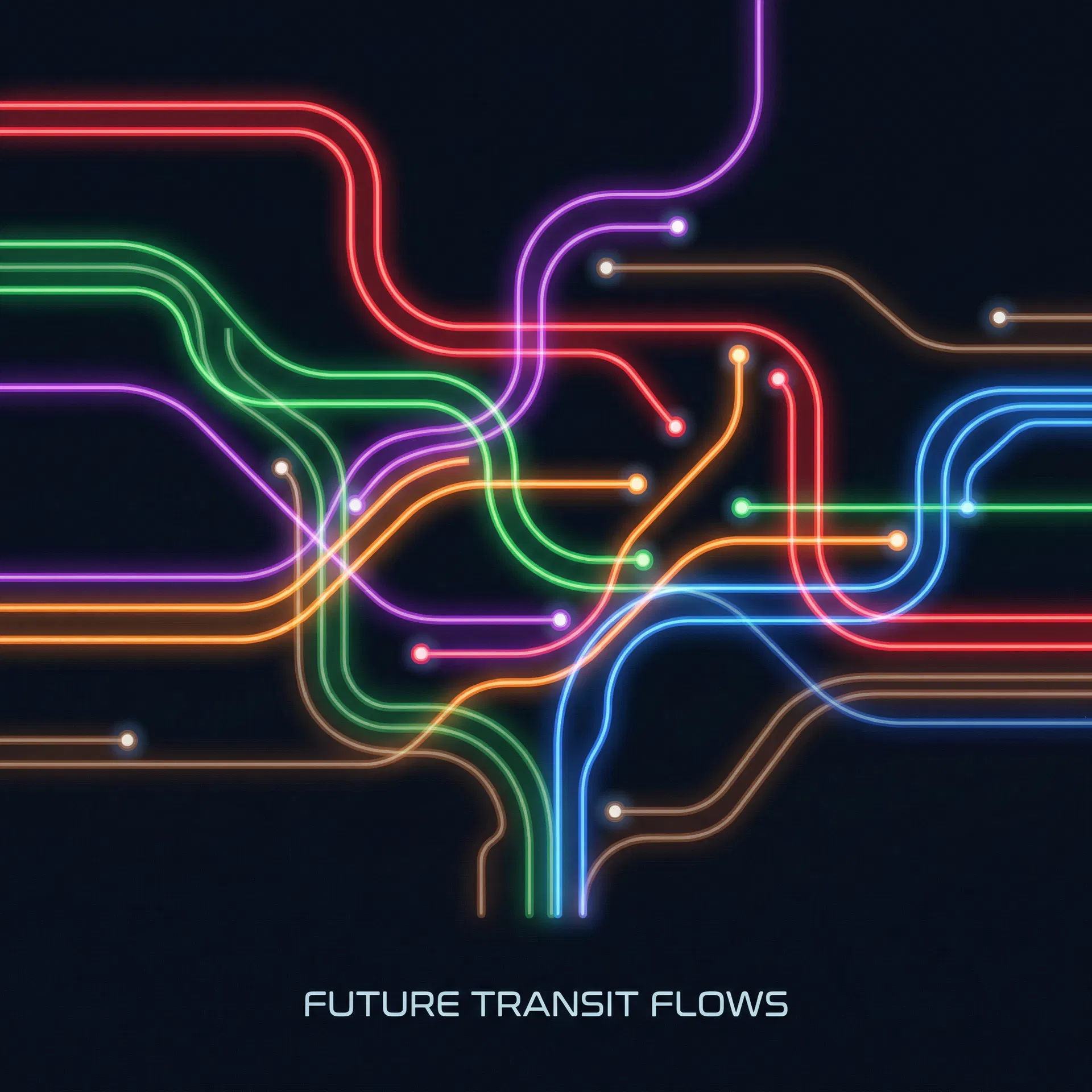 Singapore MRT Network Map