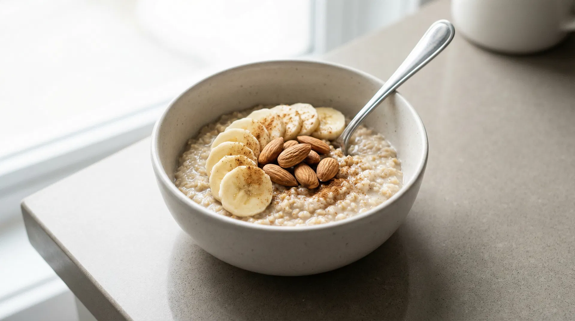 Porridge mit Bananen