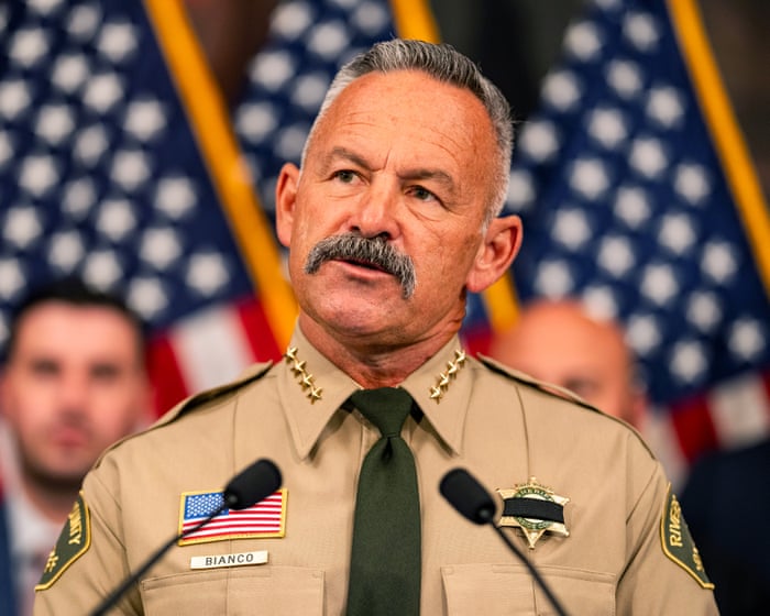 ‘A blatant political ploy’: California sheriff’s seizure of referendum ballots sets off alarm bells