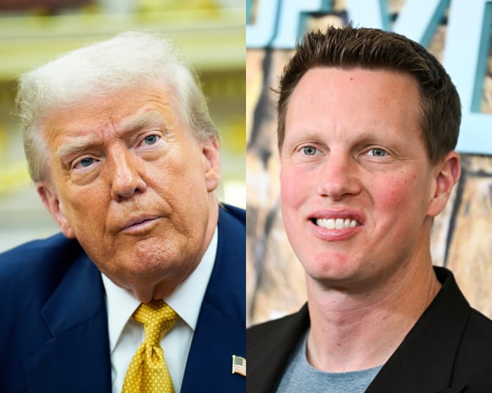 Congress members join protest against ‘oligarch’s dinner’ for Trump thrown by Ellisons