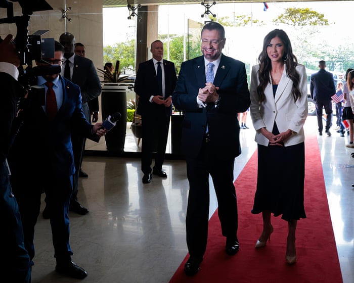 Costa Rica strikes deal to accept third country deportees from US