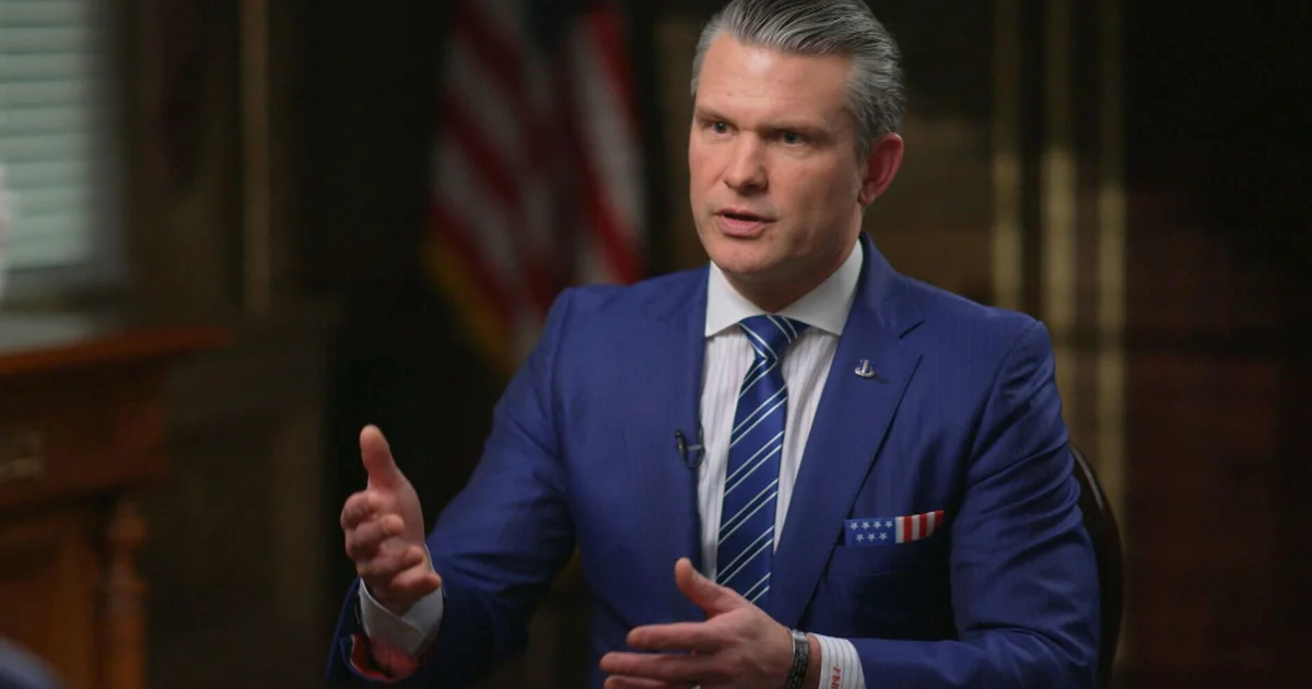 Defense Secretary Pete Hegseth's extended 60 Minutes interview
