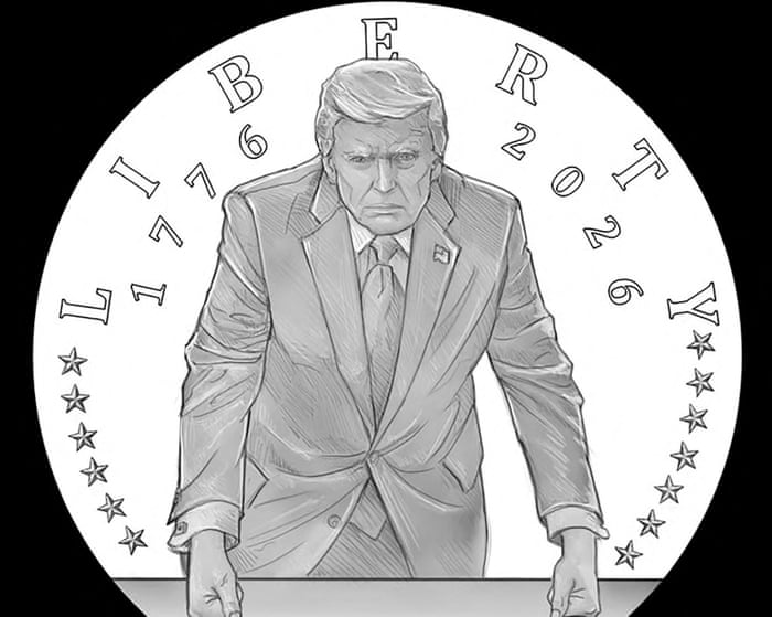 Design for commemorative Trump coin in 24-karat gold approved by appointees