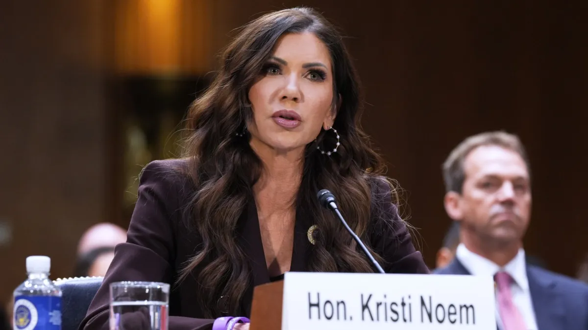 Even Republicans Are Losing Patience With Kristi Noem