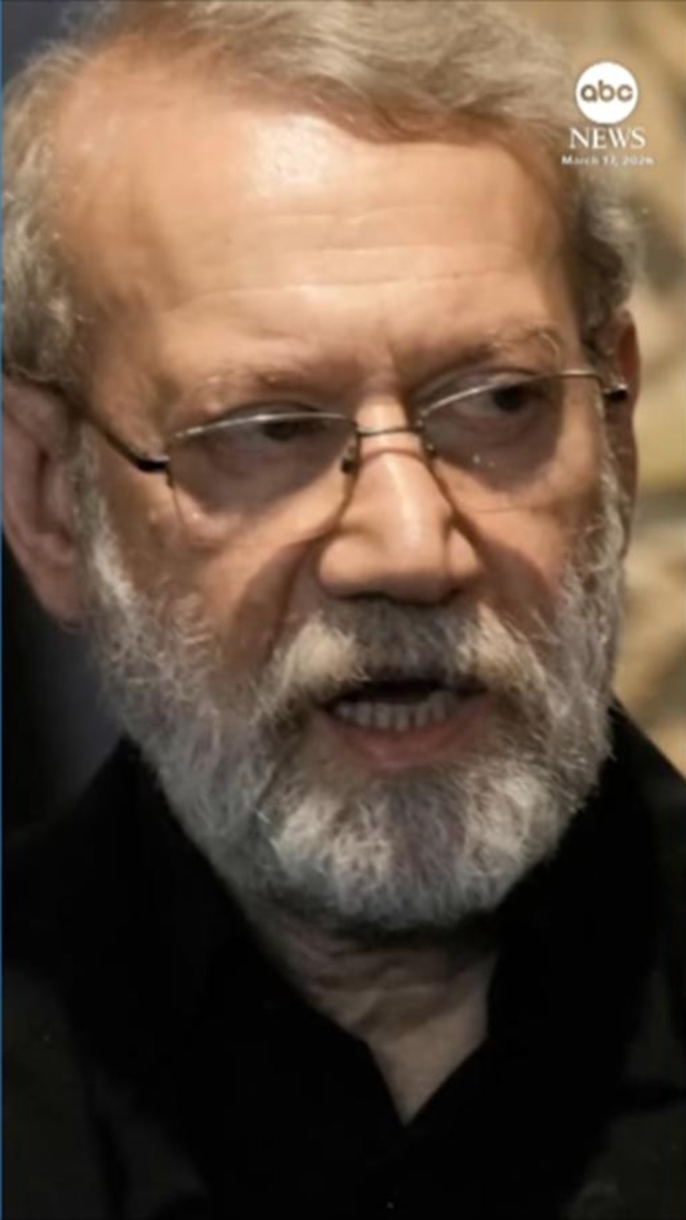 WATCH: Israel says Iran's security chief Ali Larijani killed in overnight attack