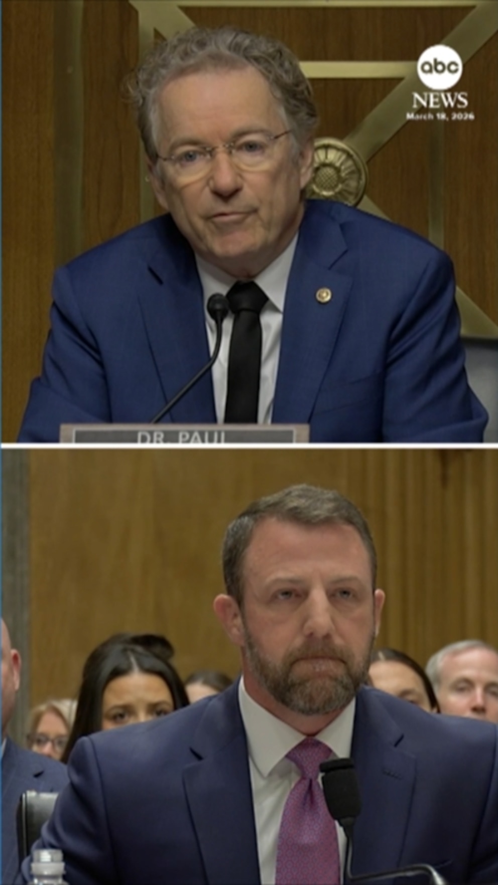 WATCH: Sen. Paul and DHS Sec. nominee Mullin exchange jabs during confirmation hearing