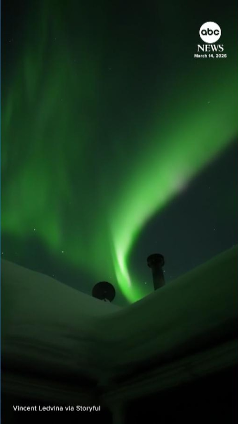 WATCH: Stunning northern lights display in Alaska