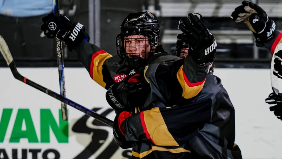 WATCH: Rhode Island high school hockey team wins state title after deadly ice rink shooting
