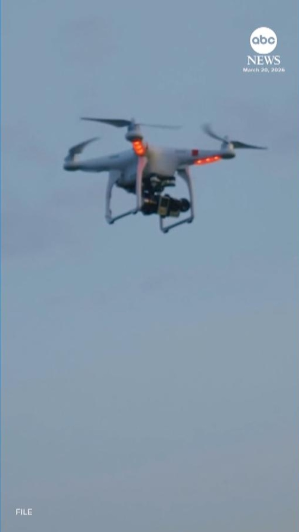 WATCH: New details on drones over Air Force base