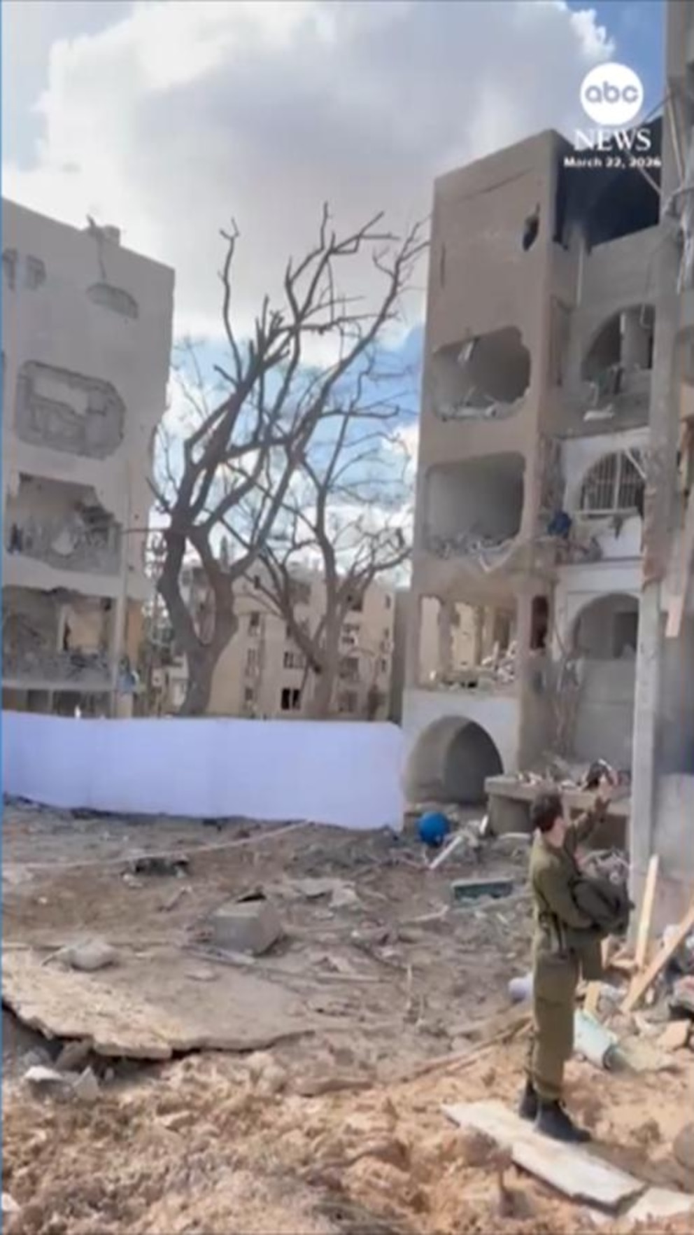 WATCH: ABC News' Tom Soufi Burridge reports from southern Israel, where officials say an Iranian strike on the city of Arad left dozens of people injured.