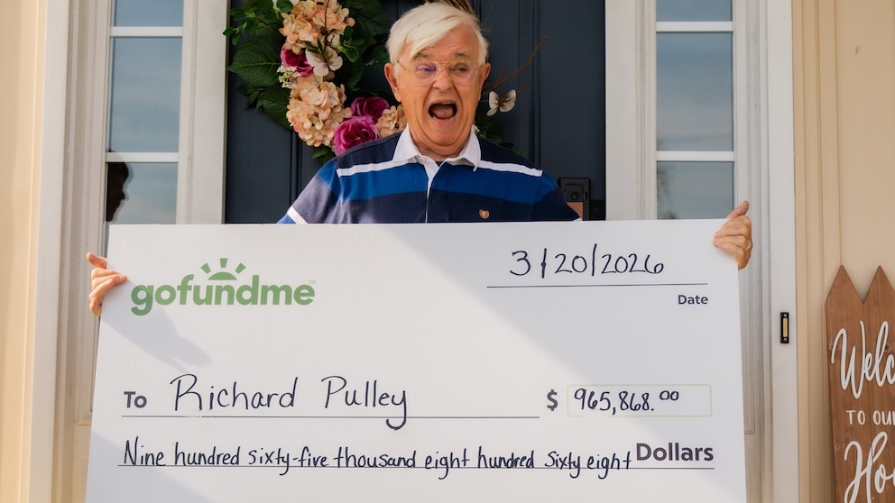 WATCH: Close to $1M raised for DoorDash driver, 78, and his wife