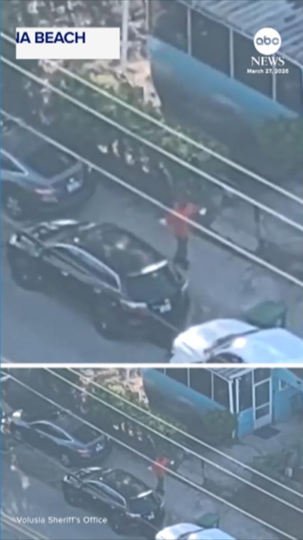 WATCH: Alleged drug dealer hit by flying bag of cocaine as deputies move in