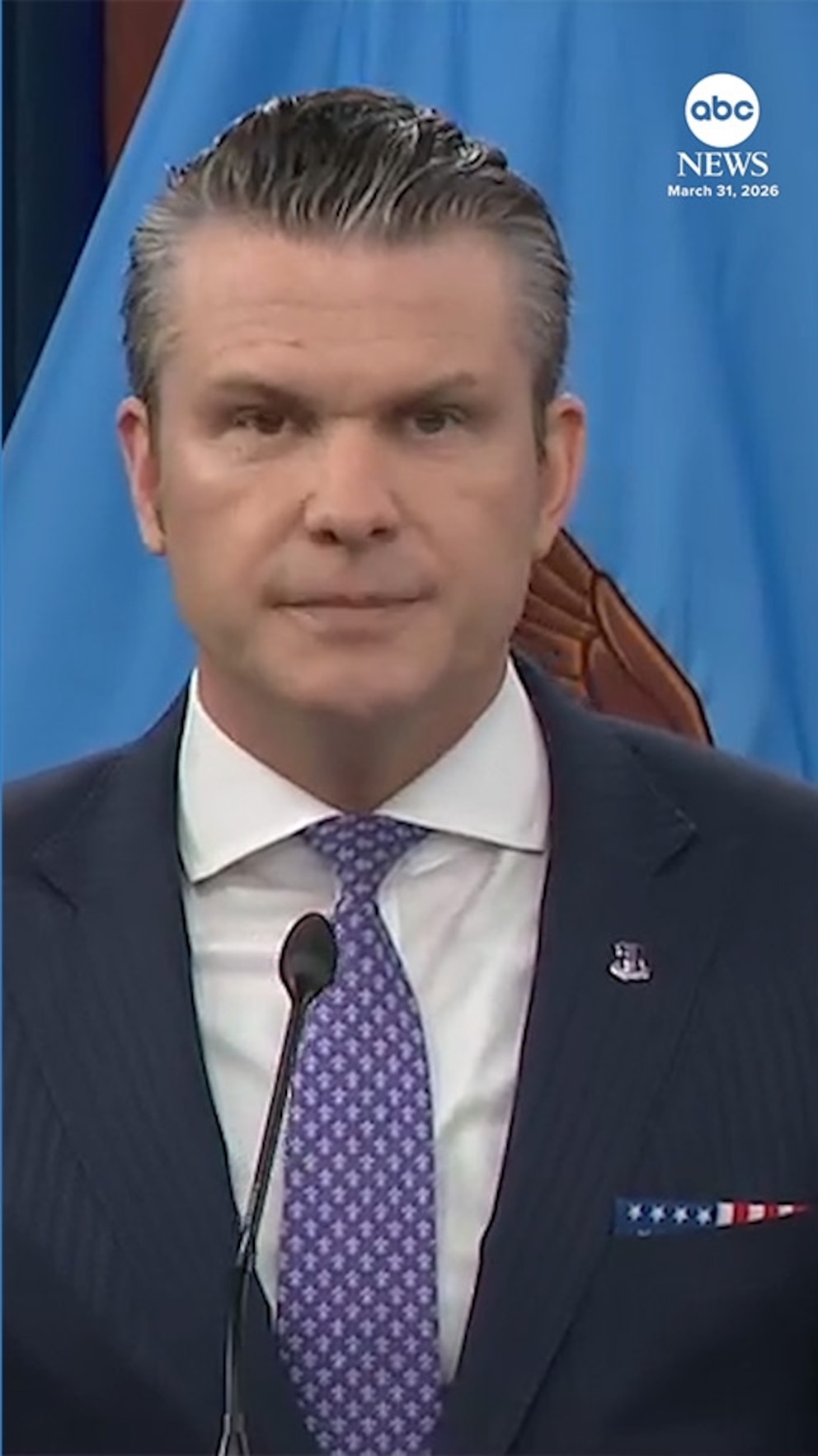 WATCH: Secretary Pete Hegseth provides update on war with Iran at Pentagon briefing