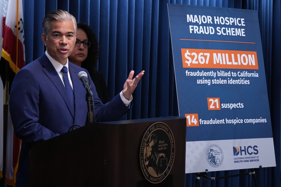 California officials charge 21 people in hospice fraud exceeding $250 million - AP News