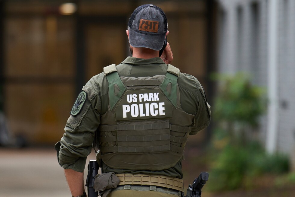 Two suspects charged in shooting of US Park Police officer investigating a previous incident - AP News