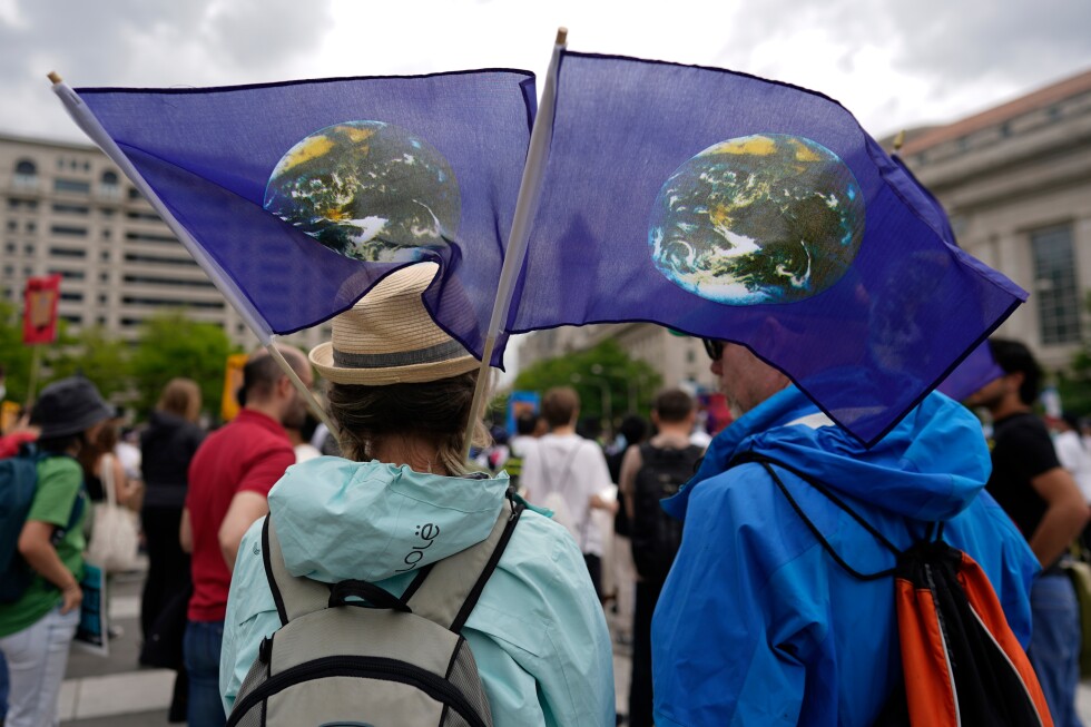 Earth Day started as a US ‘teach-in’ 56 years ago. Now it’s a global event - AP News