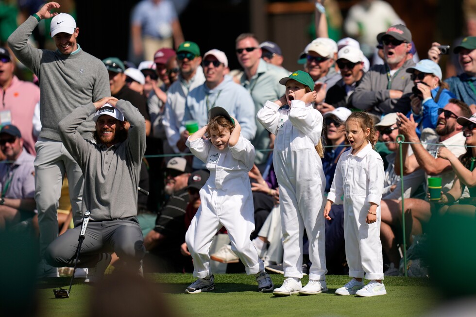 8-year-old Frankie Fleetwood steals the show during Par 3 Contest on the eve of the Masters - AP News