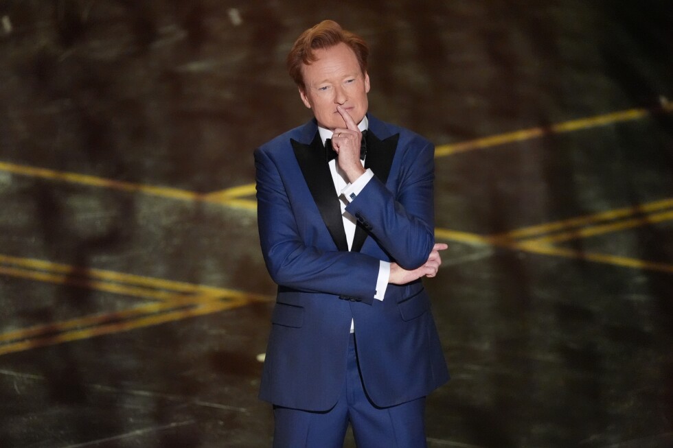 Oscars postmortem: Showrunner on Conan, the tie and biggest moments - AP News