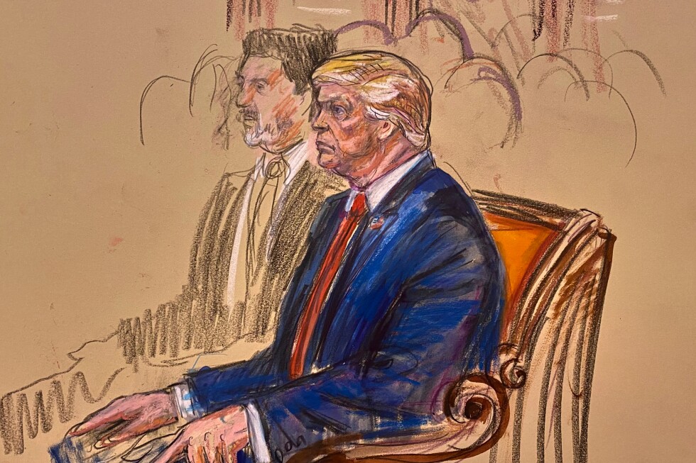 Whispers in the Supreme Court as Trump takes a front-row seat for oral arguments - apnews.com