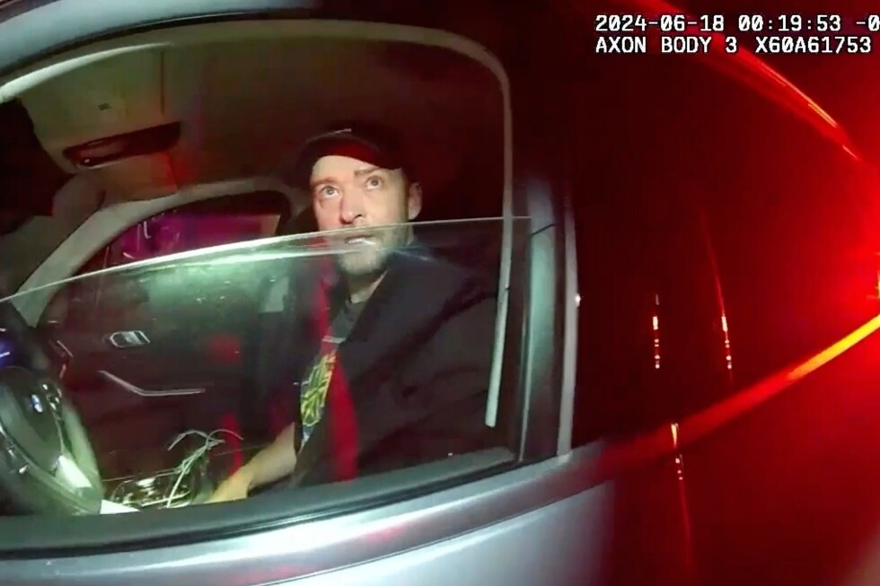 Police video of Justin Timberlake’s 2024 drunken driving arrest released - AP News