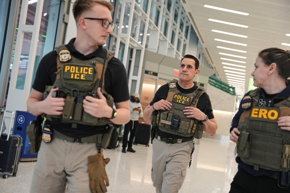 Photos show ICE agents at US airports where the partial government shutdown triggered delays - AP News
