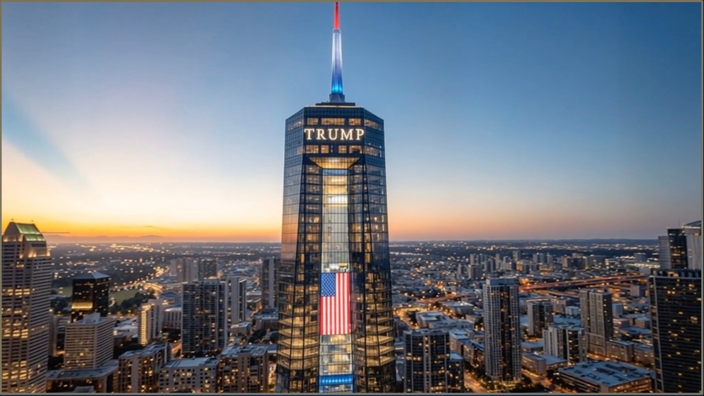 Donald Trump Shares Rendering Of His Presidential Library Plans - Deadline