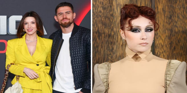 Jorginho's wife Catherine Harding addressed the Chappell Roan security guard allegations - USA Today