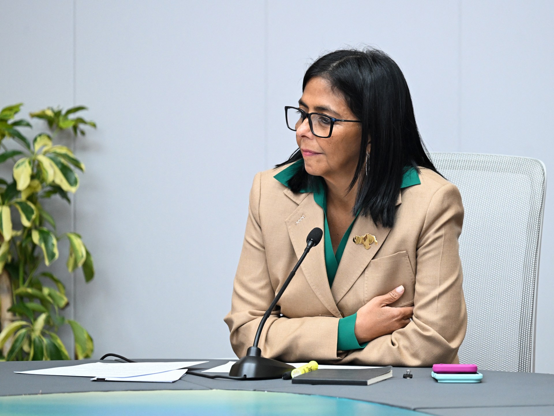 US removes sanctions on Venezuela’s interim President Delcy Rodriguez