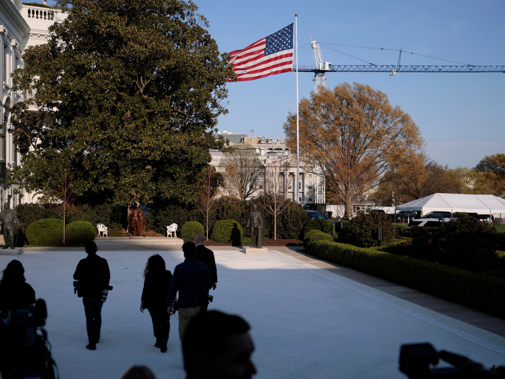 US appeals court extends deadline to halt White House ballroom construction - Al Jazeera