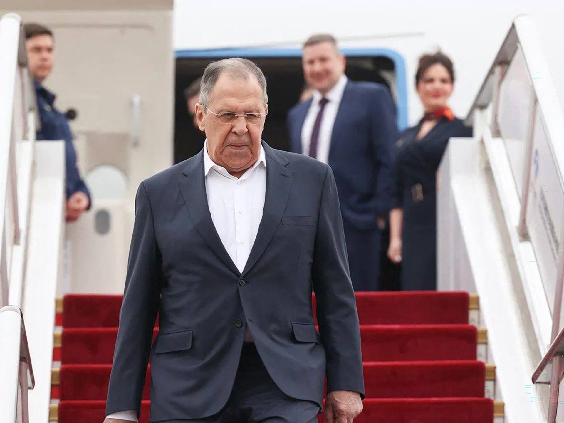 Russia’s Lavrov visits China as US pressures Iran with Hormuz blockade