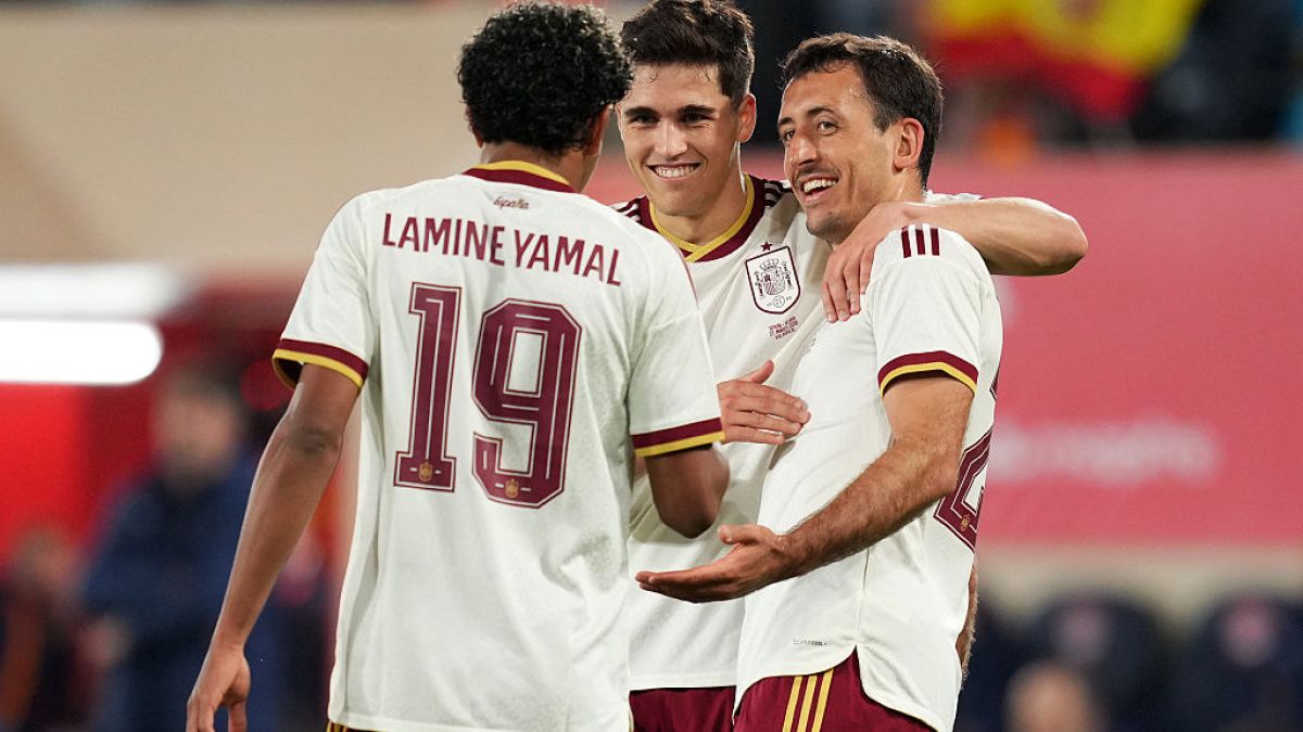 Oyarzabal double seals Spain win against Serbia in World Cup warm-up