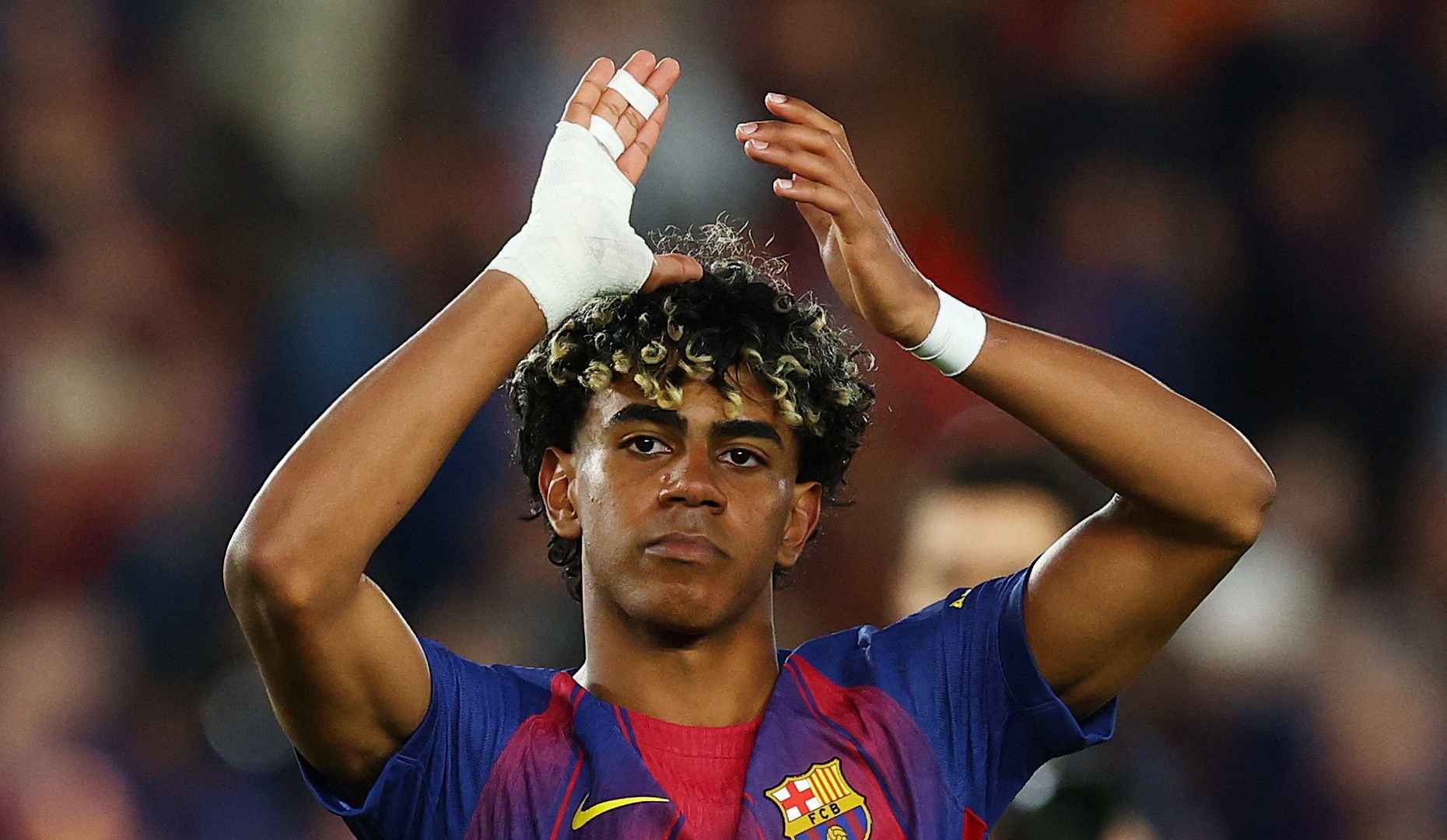 Barcelona’s Lamine Yamal vows to win Champions League after Atletico defeat