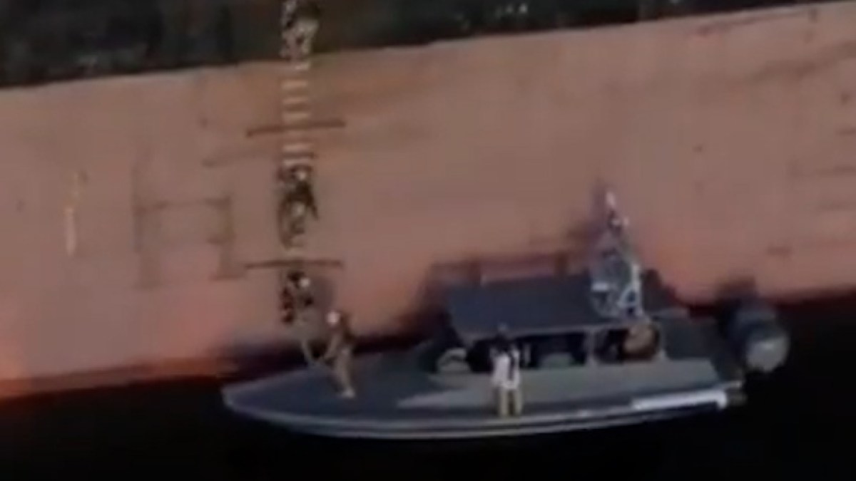 Iran releases video of IRGC seizing ship in the Strait of Hormuz