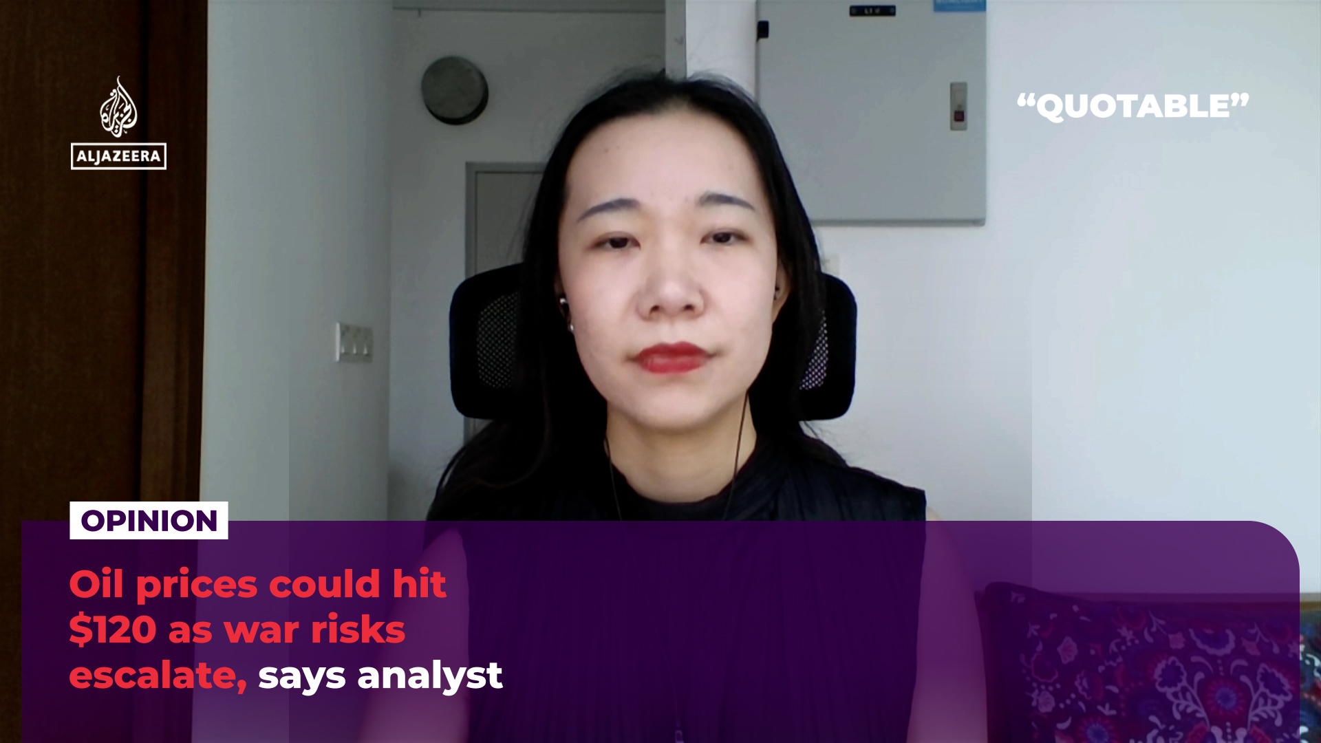 Oil prices could hit $120 as war risks escalate, analyst warns